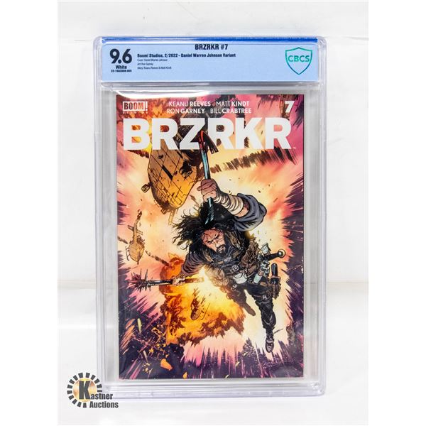 BOOM BRZRKR #7 CBCS COMIC