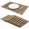 Image 1 : NEW SET OF 6 PLACEMATS FOR DINING TABLE 17.7"