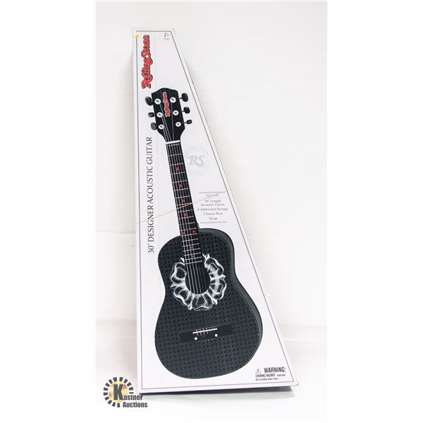 UNUSED 30 INCH ROLLING STONE DESIGNER ACOUSTIC