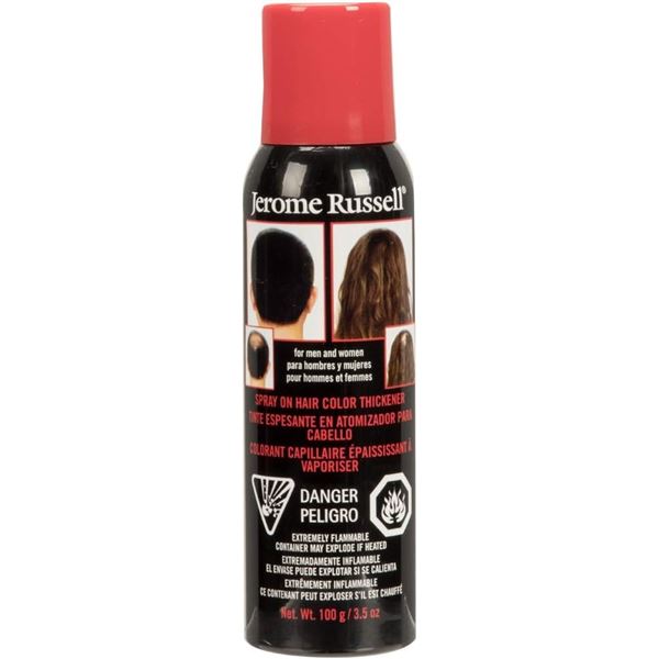 NEW CASE OF 72 PCS WITH JEROME RUSSELL SPRAY ON