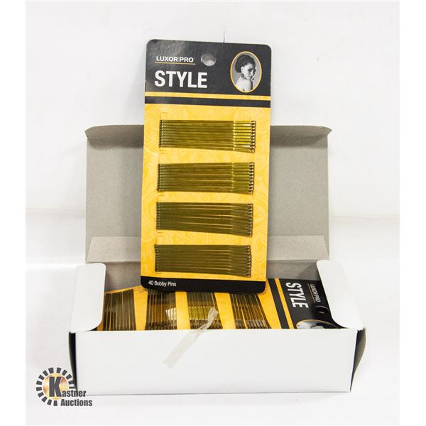BRAND NEW BOX WITH 12 PACKS OF LUXOR PRO STYLE
