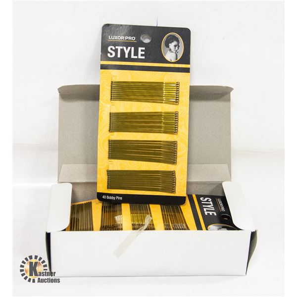 BRAND NEW BOX WITH 12 PACKS OF LUXOR PRO STYLE