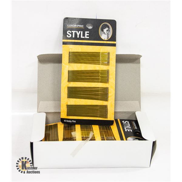 BRAND NEW BOX WITH 12 PACKS OF LUXOR PRO STYLE