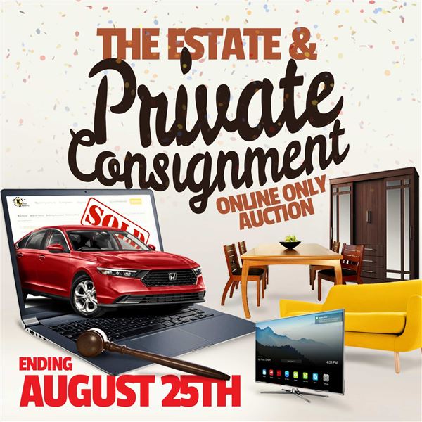 ALL ITEMS MUST BE REMOVED BY SATURDAY 4PM
