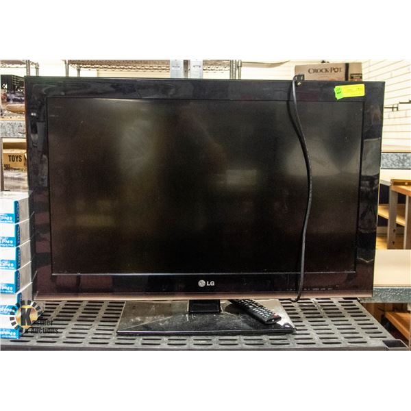 LG 32" TV WITH REMOTE