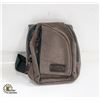 Image 1 : NEW CANVAS SLING BAG SMALL TRAVEL GRAY