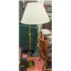 Image 1 : GOLD TONED FLOOR LAMP