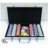 Image 1 : NEW 300 POKER 11.5G CHIPS, NEW CARDS, 5 DICE, 3