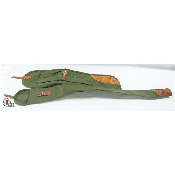 LYON & COULSON ANTIQUE FISHING ROD/TACKLE CANVAS