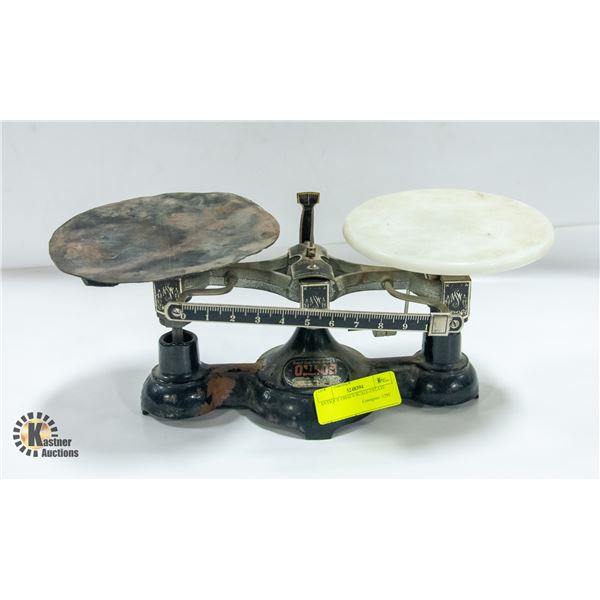 ANTIQUE OHAUS SCALE-ESTATE