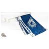 Image 1 : LOT OF 2 OILERS CAR FLAGS