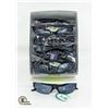 Image 1 : BRAND NEW BUNDLE OF 12 SPORTS SUNGLASSES