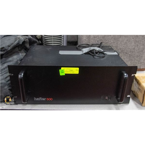 DAVID HAFLER 500 WATT AUDIOPHILE AMPLIFIER