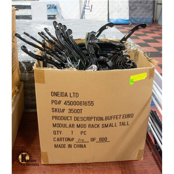LARGE BUNDLE OF CLOTHING HANGERS