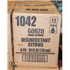 Image 1 : CASE OF GONZO CITRUS DISINFECTANT 6PK X 710ML