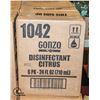 Image 1 : CASE OF GONZO CITRUS DISINFECTANT 6PK X 710ML