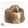 Image 1 : VINTAGE FUR HAT, SIZE MED