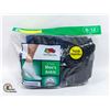 Image 1 : BLACK ANKLE SOCKS 6-12 SIZE 6-PACK FRUIT OF