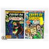 Image 1 : CRYPT OF SHADOWS #10 & 15 COLLECTOR COMICS