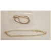 Image 1 : PAIR OF 925 SILVER BRACELETS IN CLOTH POUCH
