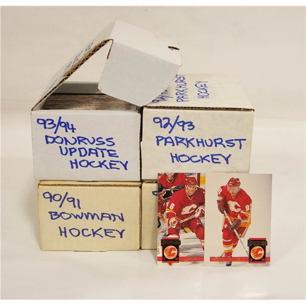 4 HOCKEY CARD SETS