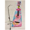 Image 1 : DISNEY PRINCESS ACOUSTIC GUITAR WITH STAND