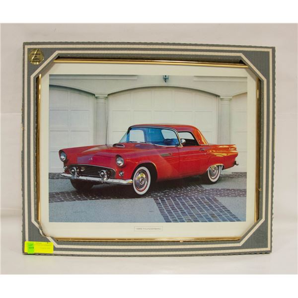 VINTAGE 1955 FORD THUNDERBIRD PICTURE