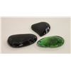 Image 1 : BUNDLE OF GENUINE GEMSTONE POLISHED PENDANTS
