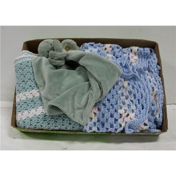 JELLYCAT OCTOPUS SOOTHING BINKIE WITH BLANKETS