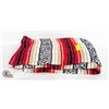 Image 1 : ESTATE NAVAJO WOVEN DOUBLE SIZE BLANKET-ESTATE
