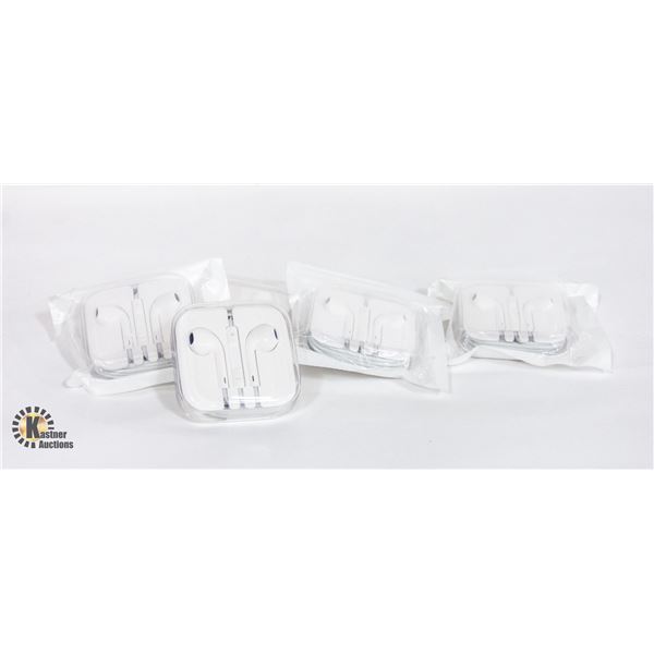 FLAT OF 5 APPLE EAR PODS WITH REMOTE VOLUME