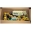 Image 1 : BOX OF CARS & TRUCKS/TOYS