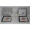 Image 1 : 2 CANADA POST MILLENIUM STAMPS, 2 HOLOGRAM CUBES 1