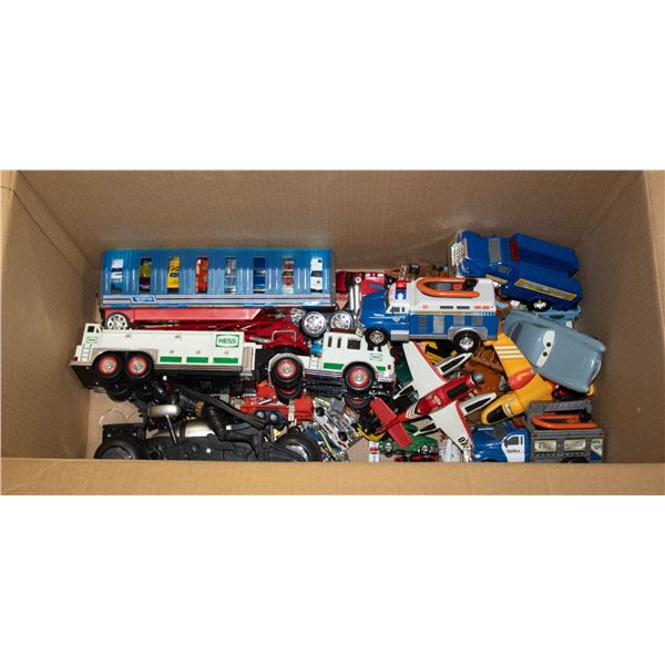BOX OF CARS & TRUCKS