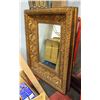 Image 1 : CRAVED STYLE GOLD FRAMED MIRROR 44" X 56"