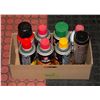 Image 1 : LOT OF AUTOMOTIVE AEROSOL CHEMICALS