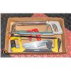 Image 1 : BOX OF VARIOUS SIZE HAND SAWS