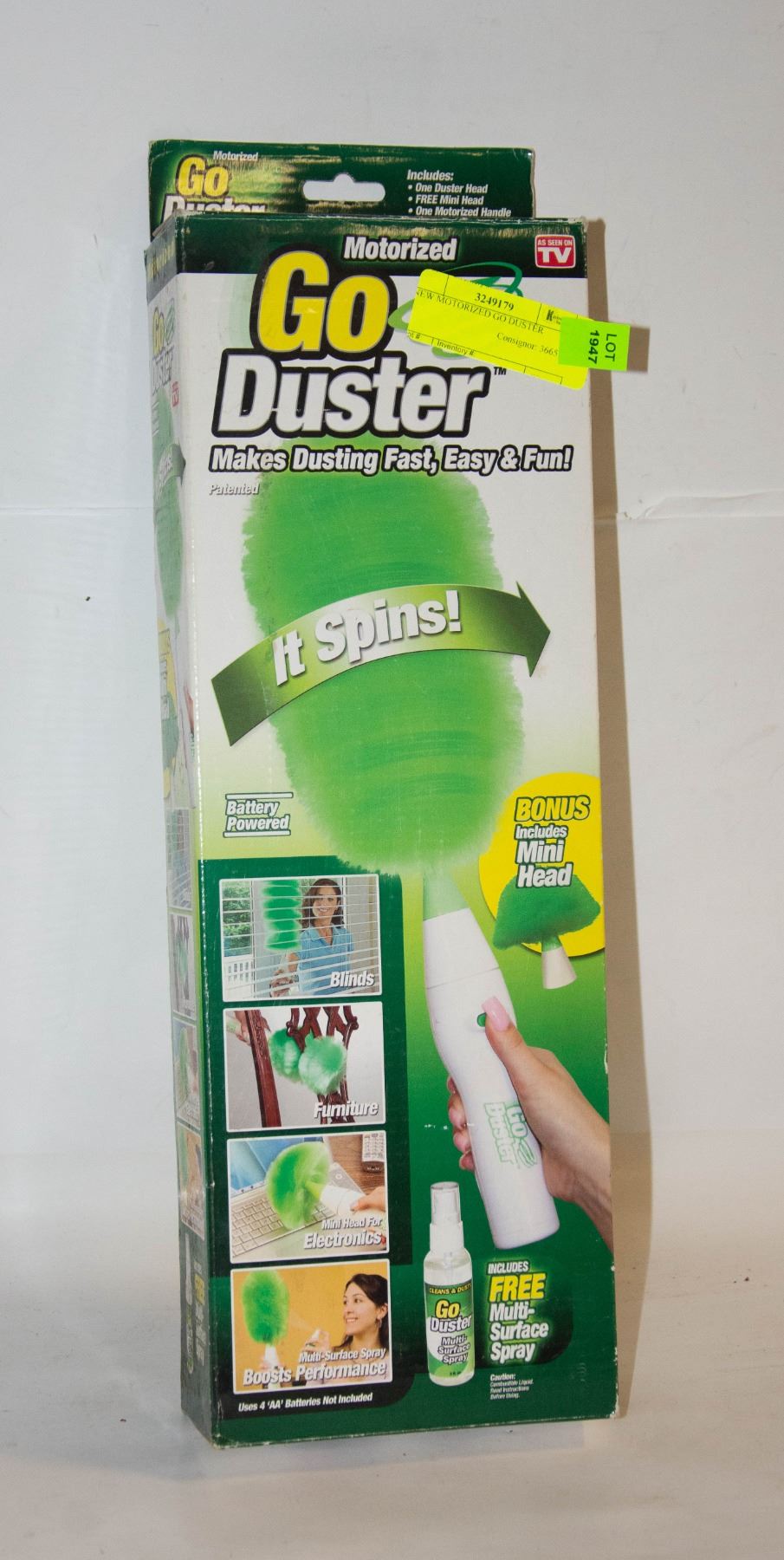 NEW MOTORIZED GO DUSTER