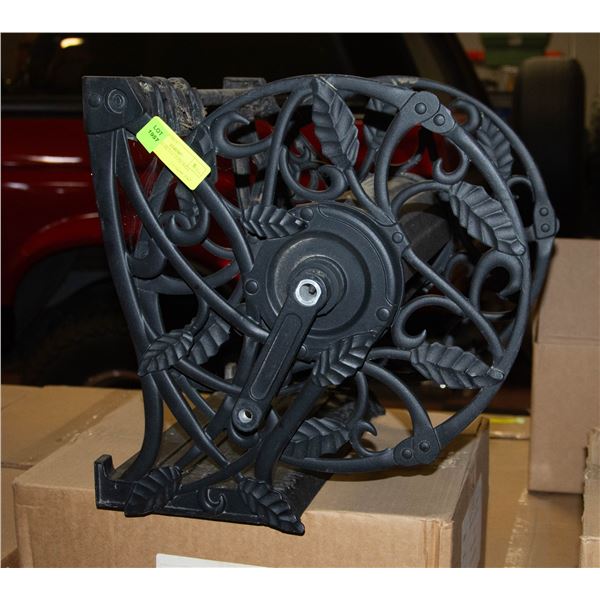 CAST IRON METAL HOSE REEL