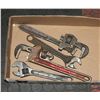 Image 1 : FLAT OF ADJUSTABLE WRENCHES FORGED STEEL