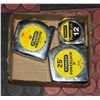 Image 1 : 3 PCS STANLEY TAPE MEASURES