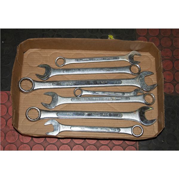FLAT OF DROP FORGED STEEL TAIWAN WRENCHES