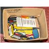 Image 1 : TOOL BOX -HAMMERS, EXACTO KNIVES, FILES, SCREW DRI