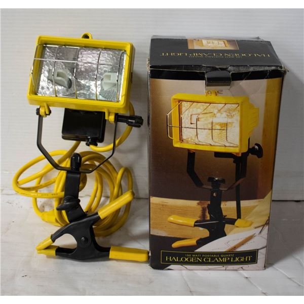 HALOGEN CLAMP LIGHT