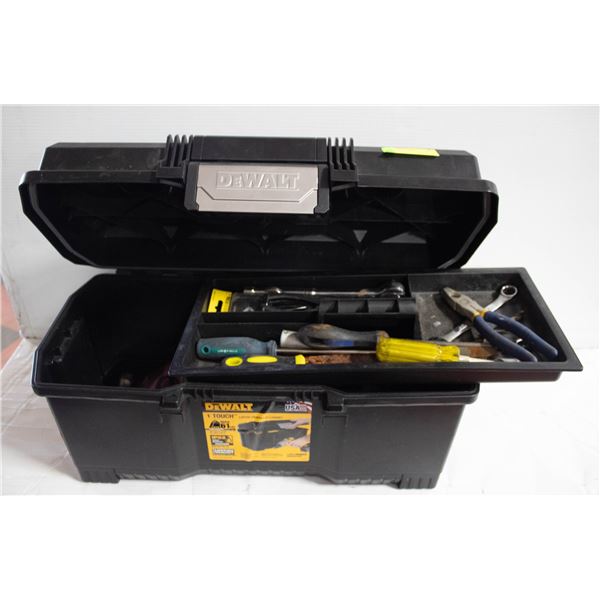 DEWALT TOOLBOX (FULL OF TOOLS)