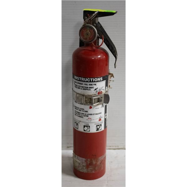 FULLY CHARGED FIRE EXTINGUISHER