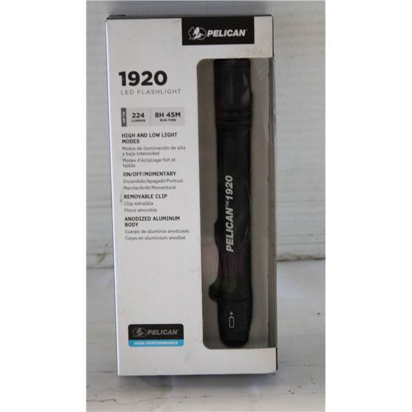 NEW PELICAN 1920 HIGH PERFORMANCE LED FLASHLIGHT