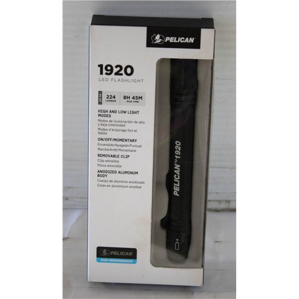 NEW PELICAN 1920 HIGH PERFORMANCE LED FLASHLIGHT