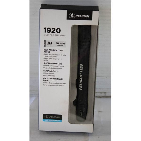 NEW PELICAN 1920 HIGH PERFORMANCE LED FLASHLIGHT