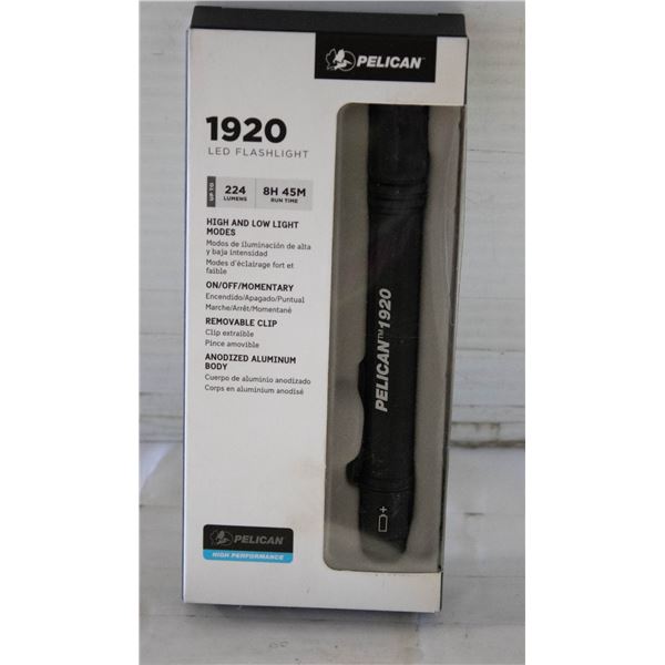 NEW PELICAN 1920 HIGH PERFORMANCE LED FLASHLIGHT
